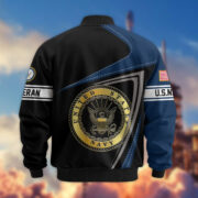 Premium US Veterans Bomber Jacket BPVC060901, Gifts For US Veterans, Gifts For Veterans Day - Image 12