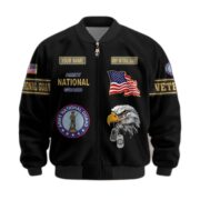 Premium Personalized US Veterans Bomber Jacket BPVC120901, Gifts For US Veterans, Gifts For Veterans Day - Image 6