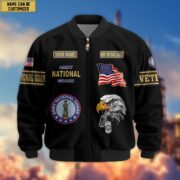 Premium Personalized US Veterans Bomber Jacket BPVC120901, Gifts For US Veterans, Gifts For Veterans Day - Image 6