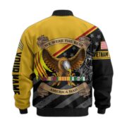 Premium Vietnam Veteran Bomber Jacket VPVC800406, Custom Name, Rank, Gifts For Vietnam Veteran - Image 3