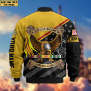 Premium Vietnam Veteran Bomber Jacket VPVC800406, Custom Name, Rank, Gifts For Vietnam Veteran - Image 3