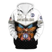 Premium US Veterans Zip Hoodie BPVC130902, Gifts For US Veterans, Gifts For Veterans Day - Image 3