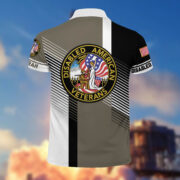 Premium Disabled American Veterans Polo Shirt Gift For US Veteran VPVC205302 - Image 2