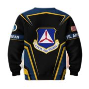 Premium USAF Civil Air Patrol Veteran Sweatshirt BPVC200911, Gifts For US Veteran - Image 6