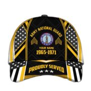 Premium Custom Name, Rank And Years of Service US Veterans Cap APVC160802 - Image 4