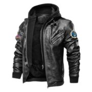 Premium US Veterans Leather Jacket BPVC230902, Gifts For US Veterans, Gifts For Veterans Day - Image 18
