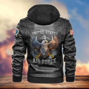 Premium US Veterans Leather Jacket BPVC230902, Gifts For US Veterans, Gifts For Veterans Day - Image 19