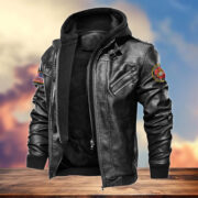 Premium US Veterans Leather Jacket BPVC230902, Gifts For US Veterans, Gifts For Veterans Day - Image 15