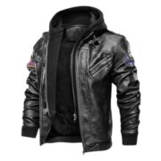 Premium US Veterans Leather Jacket BPVC230902, Gifts For US Veterans, Gifts For Veterans Day - Image 12
