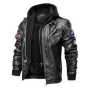 Premium US Veterans Leather Jacket BPVC230902, Gifts For US Veterans, Gifts For Veterans Day - Image 24