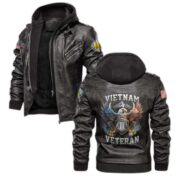 Premium US Veterans Leather Jacket BPVC230902, Gifts For US Veterans, Gifts For Veterans Day - Image 29