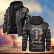 Premium US Veterans Leather Jacket BPVC230902, Gifts For US Veterans, Gifts For Veterans Day - Image 29