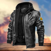 Premium US Veterans Leather Jacket BPVC230902, Gifts For US Veterans, Gifts For Veterans Day - Image 30