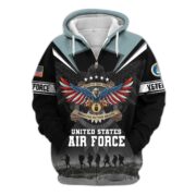 Premium Honoring All Who Served US Veterans Zip Hoodie APHN240912, Gifts For US Veterans, Gifts For Veterans Day - Image 23