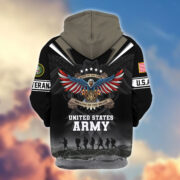 Premium Honoring All Who Served US Veterans Zip Hoodie APHN240912, Gifts For US Veterans, Gifts For Veterans Day - Image 6