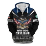Premium Honoring All Who Served US Veterans Zip Hoodie APHN240912, Gifts For US Veterans, Gifts For Veterans Day - Image 29