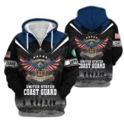 Premium Honoring All Who Served US Veterans Zip Hoodie APHN240912, Gifts For US Veterans, Gifts For Veterans Day - Image 31