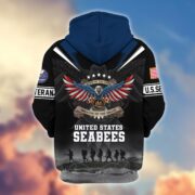 Premium Honoring All Who Served US Veterans Zip Hoodie APHN240912, Gifts For US Veterans, Gifts For Veterans Day - Image 15