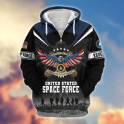 Premium Honoring All Who Served US Veterans Zip Hoodie APHN240912, Gifts For US Veterans, Gifts For Veterans Day - Image 32