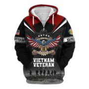 Premium Honoring All Who Served US Veterans Zip Hoodie APHN240912, Gifts For US Veterans, Gifts For Veterans Day - Image 38
