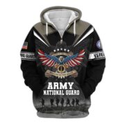 Premium Honoring All Who Served US Veterans Zip Hoodie APHN240912, Gifts For US Veterans, Gifts For Veterans Day - Image 8