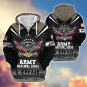 Premium Honoring All Who Served US Veterans Zip Hoodie APHN240912, Gifts For US Veterans, Gifts For Veterans Day - Image 10