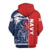 Premium US Navy Veteran Zip Hoodie VPVC604202, Gifts For Navy Veteran - Image 2