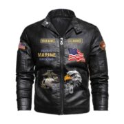 Premium Personalized US Veterans Leather Jackets BPVC231001, Gifts For US Veterans - Image 15
