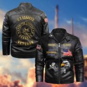 Premium Personalized US Veterans Leather Jackets BPVC231001, Gifts For US Veterans - Image 11