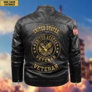 Premium Personalized US Veterans Leather Jackets BPVC231001, Gifts For US Veterans - Image 28