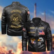 Premium Personalized US Veterans Leather Jackets BPVC231001, Gifts For US Veterans - Image 26