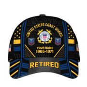 Premium Custom Name, Rank, Years Of Service US Retired Cap BPVC301010 - Image 30