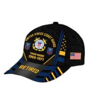 Premium Custom Name, Rank, Years Of Service US Retired Cap BPVC301010 - Image 31
