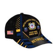 Premium Custom Name, Rank, Years Of Service US Retired Cap BPVC301010 - Image 29