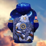Premium US Veterans Zip Hoodie APHN041112, Gifts For US Veterans - Image 10