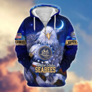 Premium US Veterans Zip Hoodie APHN041112, Gifts For US Veterans - Image 12