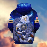 Premium US Veterans Zip Hoodie APHN041112, Gifts For US Veterans - Image 13