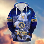 Premium US Veterans Zip Hoodie APHN041112, Gifts For US Veterans - Image 24