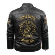 Premium Personalized US Marines Leather Jackets BPVC181110 - Image 2