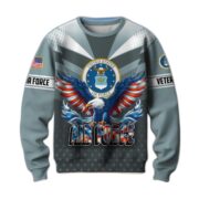 Premium US Veterans Sweatshirt BPVC301101, Gifts For US Veterans - Image 24