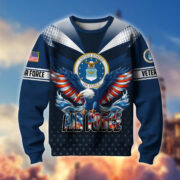 Premium US Veterans Sweatshirt BPVC301101, Gifts For US Veterans - Image 27