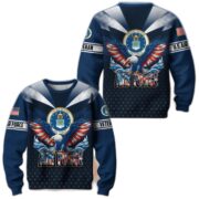 Premium US Veterans Sweatshirt BPVC301101, Gifts For US Veterans - Image 26