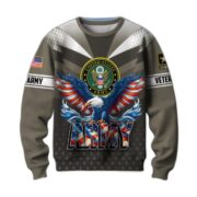 Premium US Veterans Sweatshirt BPVC301101, Gifts For US Veterans - Image 6
