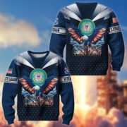 Premium US Veterans Sweatshirt BPVC301101, Gifts For US Veterans - Image 29