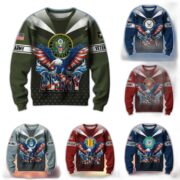 Premium US Veterans Sweatshirt BPVC301101, Gifts For US Veterans