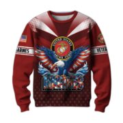 Premium US Veterans Sweatshirt BPVC301101, Gifts For US Veterans - Image 18