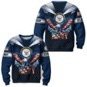 Premium US Veterans Sweatshirt BPVC301101, Gifts For US Veterans - Image 11