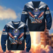 Premium US Veterans Sweatshirt BPVC301101, Gifts For US Veterans - Image 14