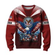 Premium US Veterans Sweatshirt BPVC301101, Gifts For US Veterans - Image 36