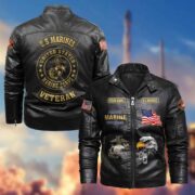 Premium Personalized US Veterans Leather Jackets BPVC231001, Gifts For US Veterans - Image 14